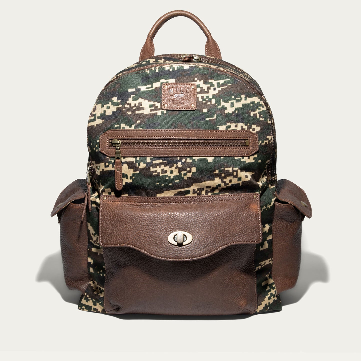 Will Leather Goods Canvas & Leather Backpack