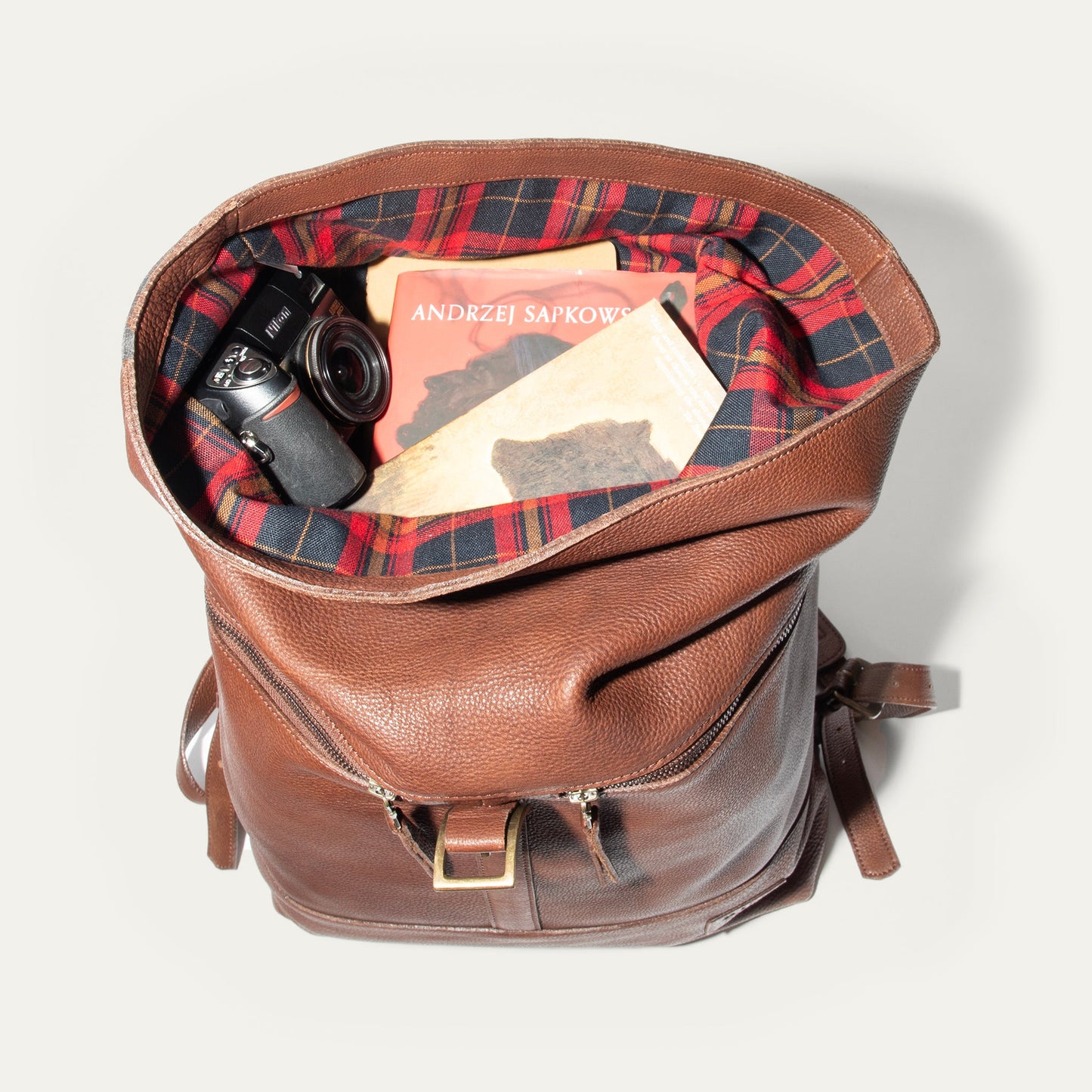 Will Leather Goods Roll Top Backpack