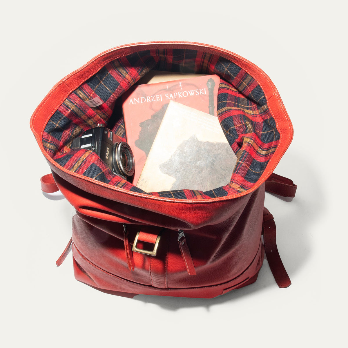 Will Leather Goods Roll Top Backpack