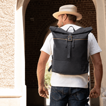 Will Leather Goods Roll Top Backpack