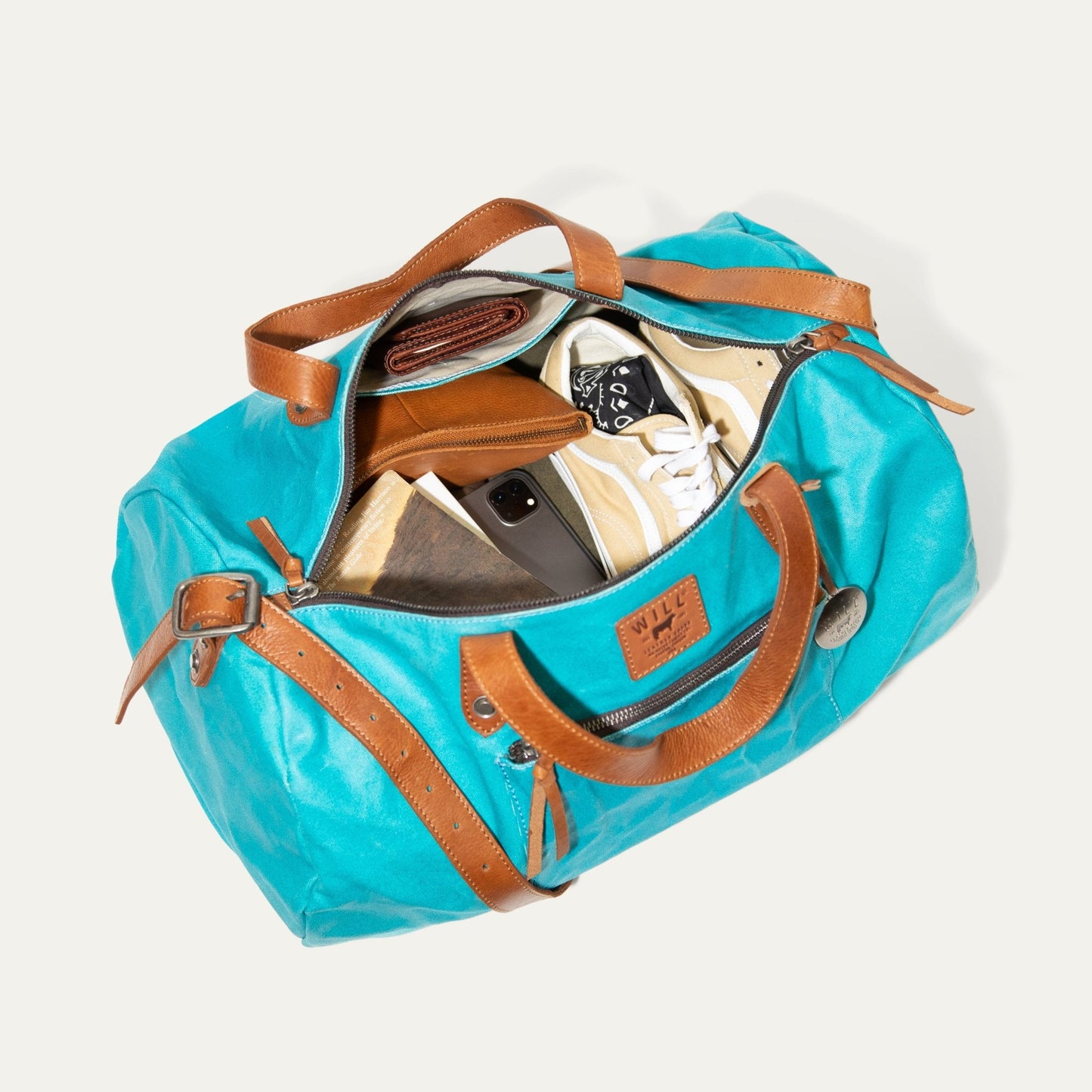 Will Leather Goods Rainline Canvas Duffle