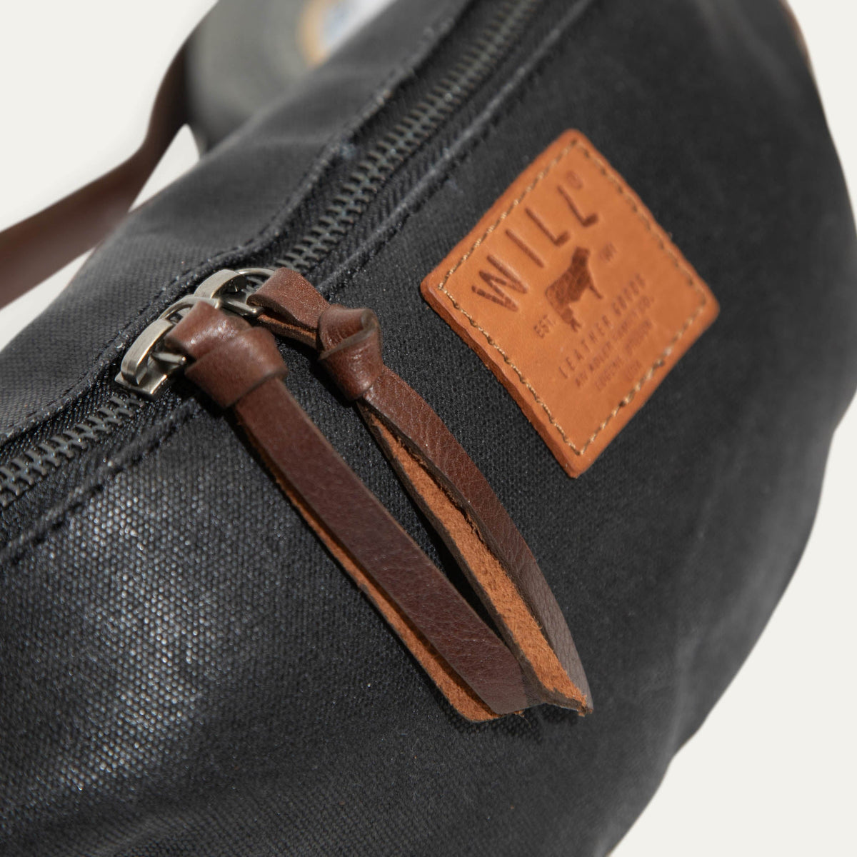 Will Leather Goods Rainline Canvas Belt Bag
