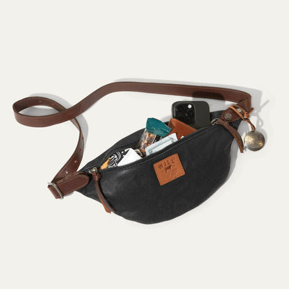 Will Leather Goods Rainline Canvas Belt Bag