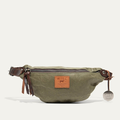 Will Leather Goods Rainline Canvas Belt Bag