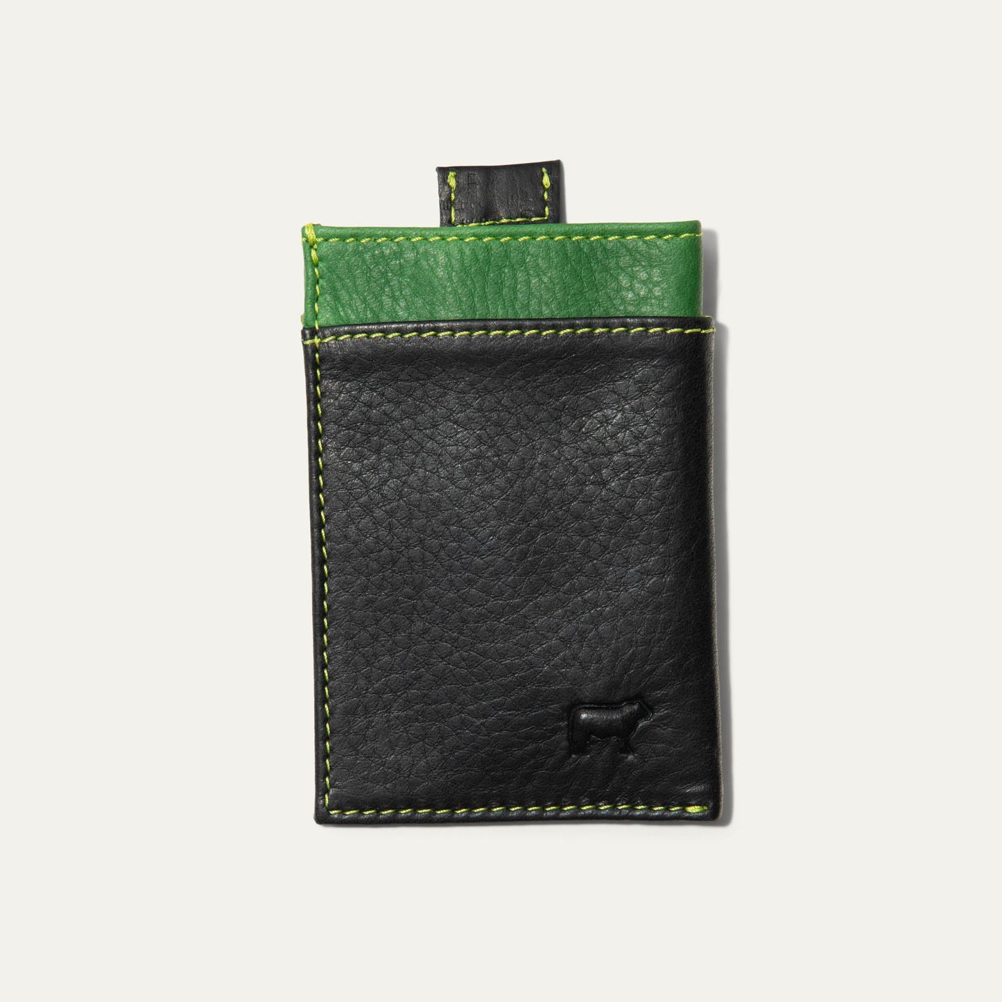 Will Leather Goods Mondrian Color-Block Card Ejector