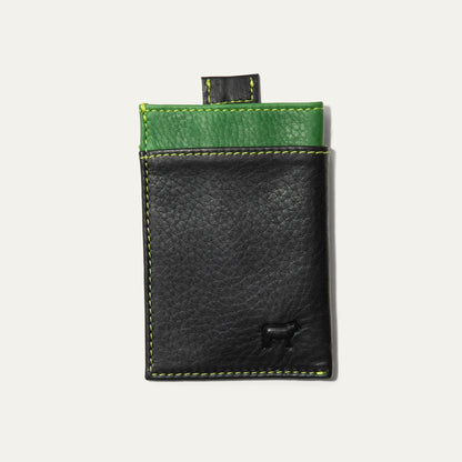 Will Leather Goods Mondrian Color-Block Card Ejector