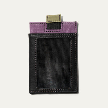 Will Leather Goods Mondrian Color-Block Card Ejector