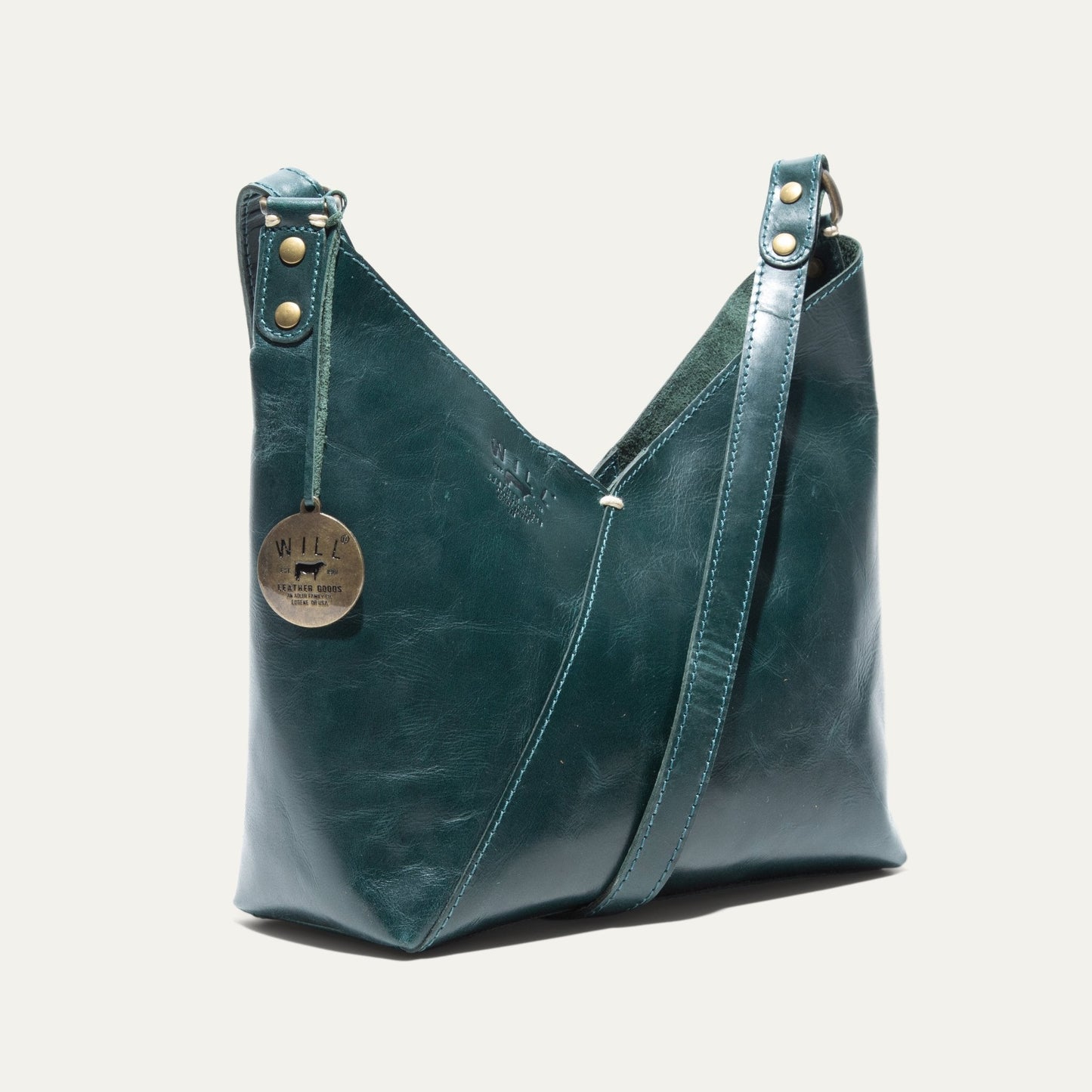 Will Leather Goods Simple Mini "V" Hobo