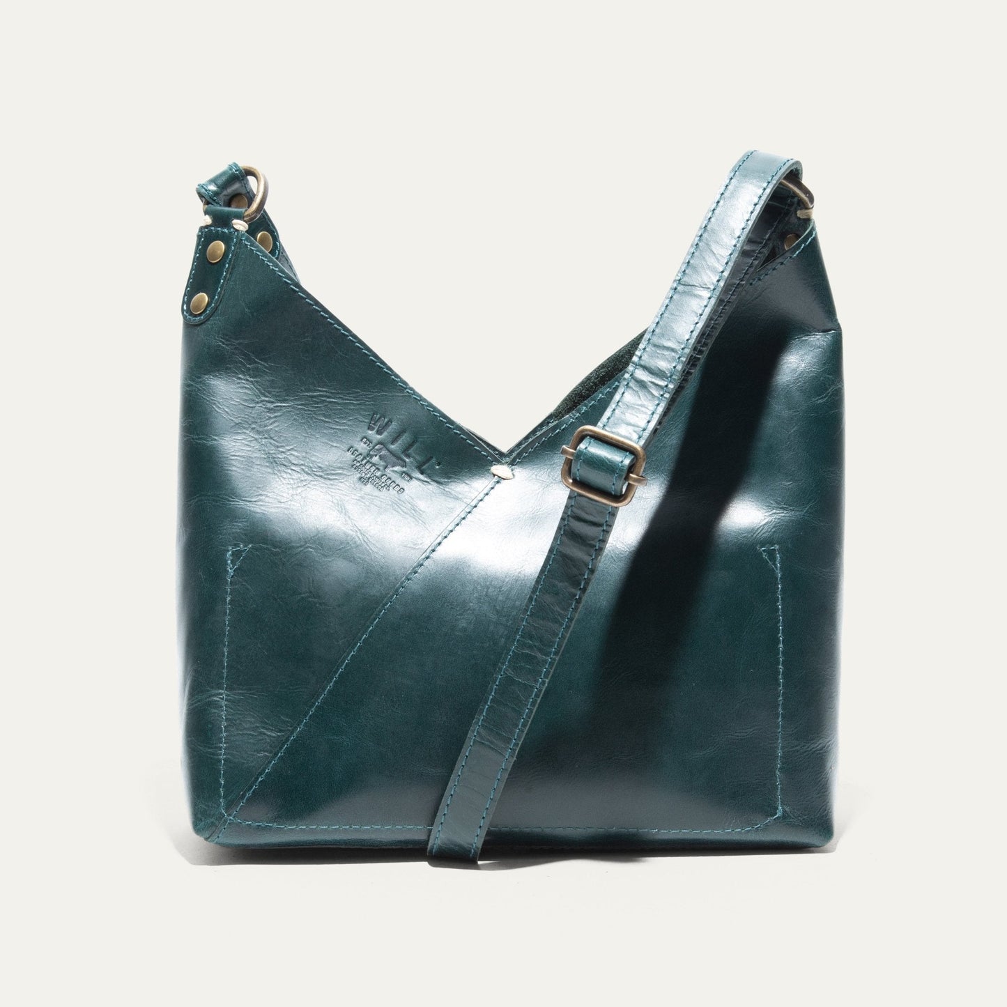 Will Leather Goods Simple Mini "V" Hobo