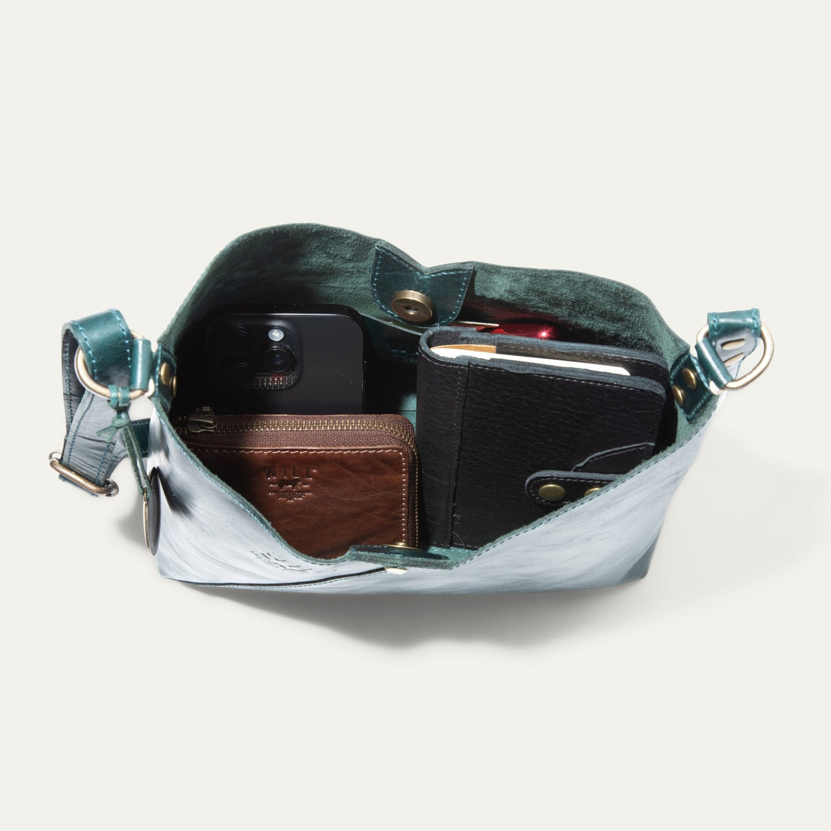 Will Leather Goods Simple Mini "V" Hobo