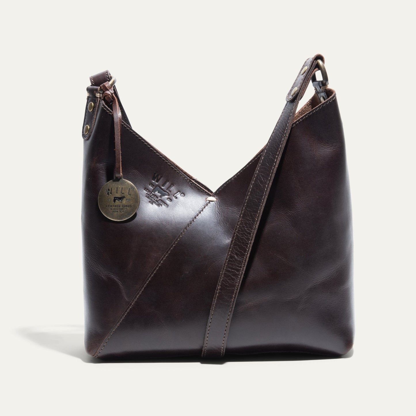 Will Leather Goods Simple Mini "V" Hobo