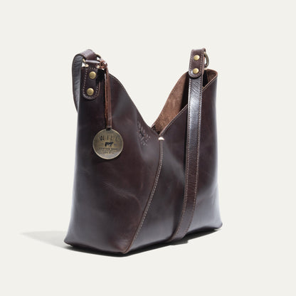 Will Leather Goods Simple Mini "V" Hobo