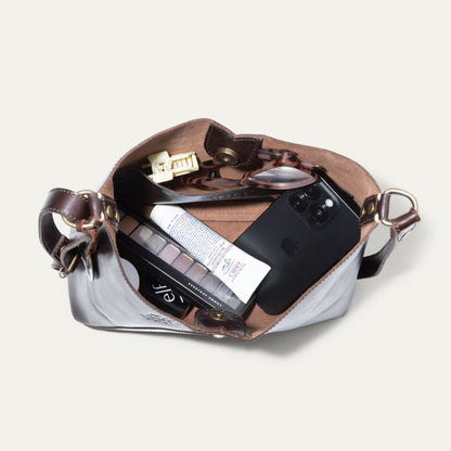 Will Leather Goods Simple Mini "V" Hobo