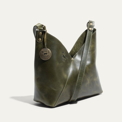 Will Leather Goods Simple Mini "V" Hobo