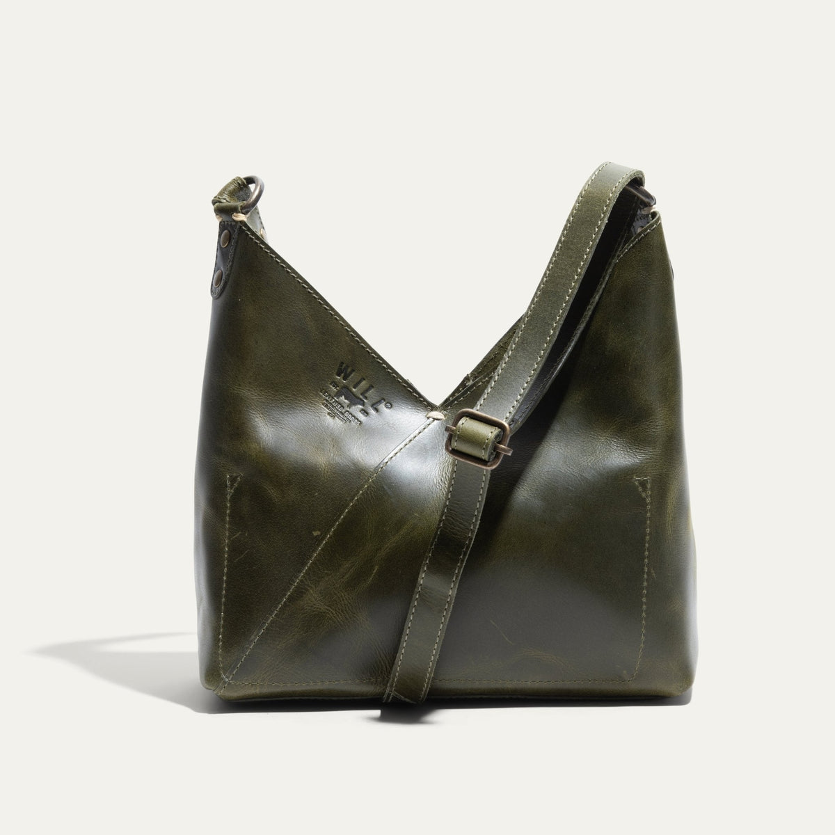 Will Leather Goods Simple Mini "V" Hobo