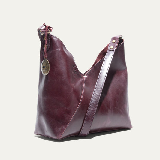 Will Leather Goods Simple Mini "V" Hobo