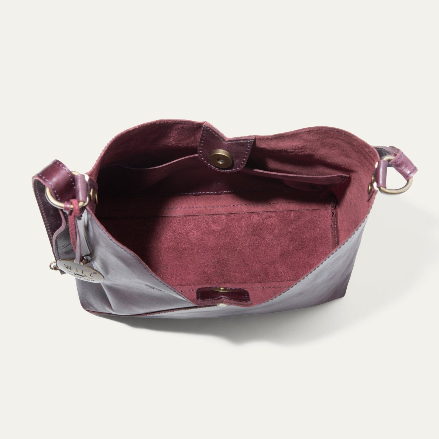 Will Leather Goods Simple Mini "V" Hobo