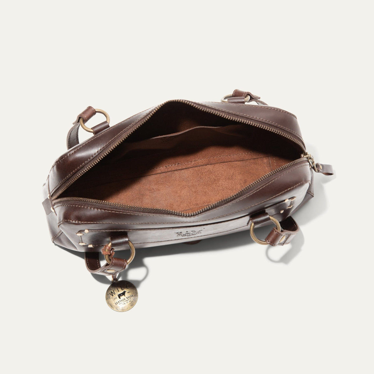 Will Leather Goods Simple Mini Double Handle Shoulder