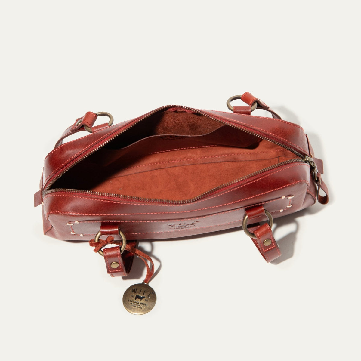 Will Leather Goods Simple Mini Double Handle Shoulder