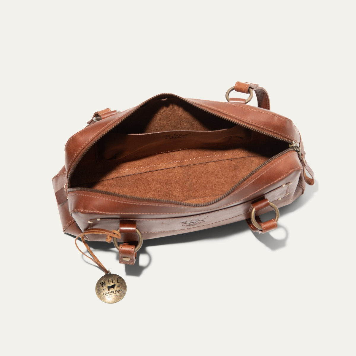 Will Leather Goods Simple Mini Double Handle Shoulder