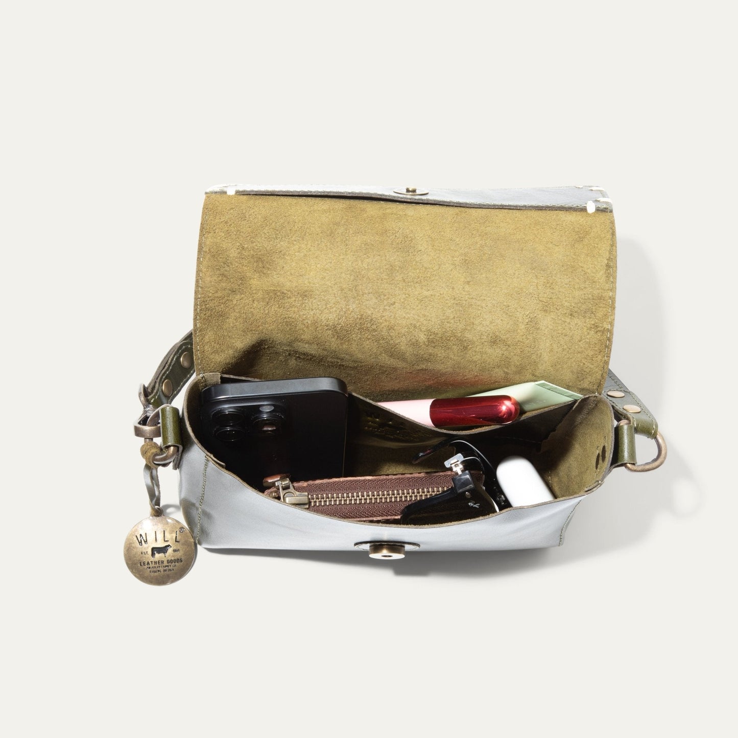 Will Leather Goods Simple Mini Flap Crossbody