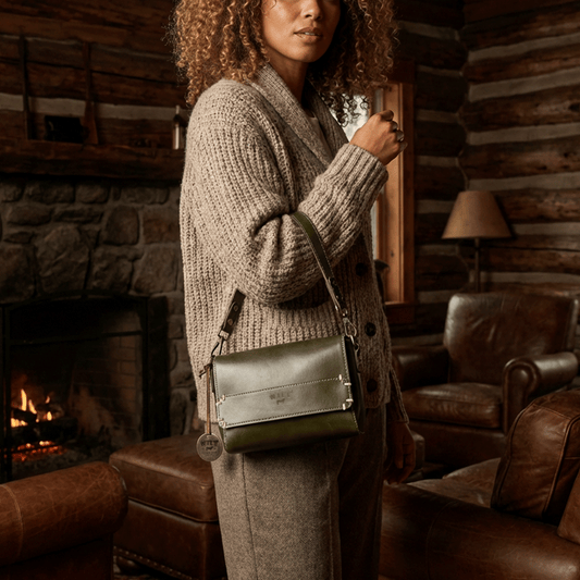 Will Leather Goods Simple Mini Flap Crossbody