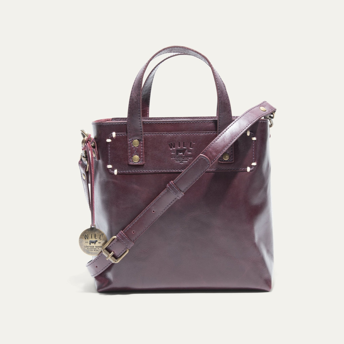 Will Leather Goods Simple Mini Satchel