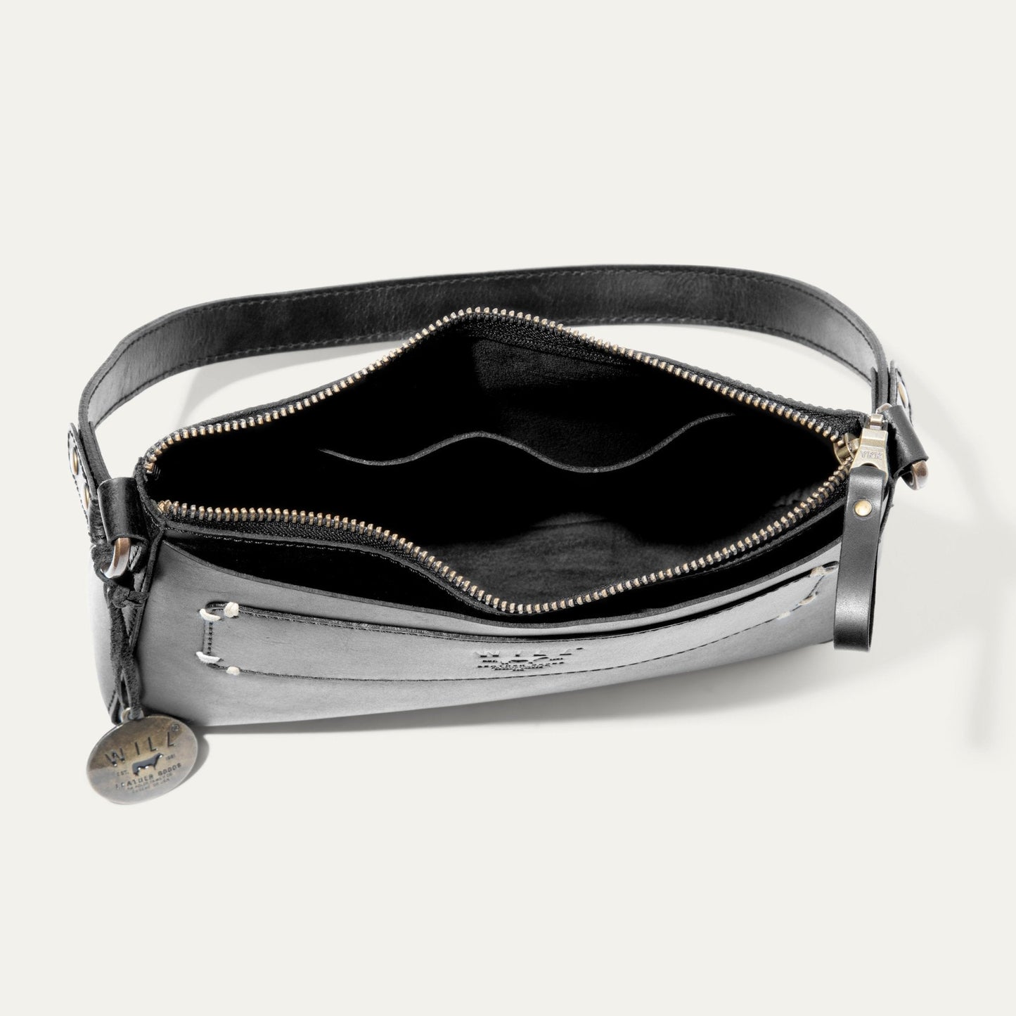 Will Leather Goods Simple Mini Top Zip Shoulder