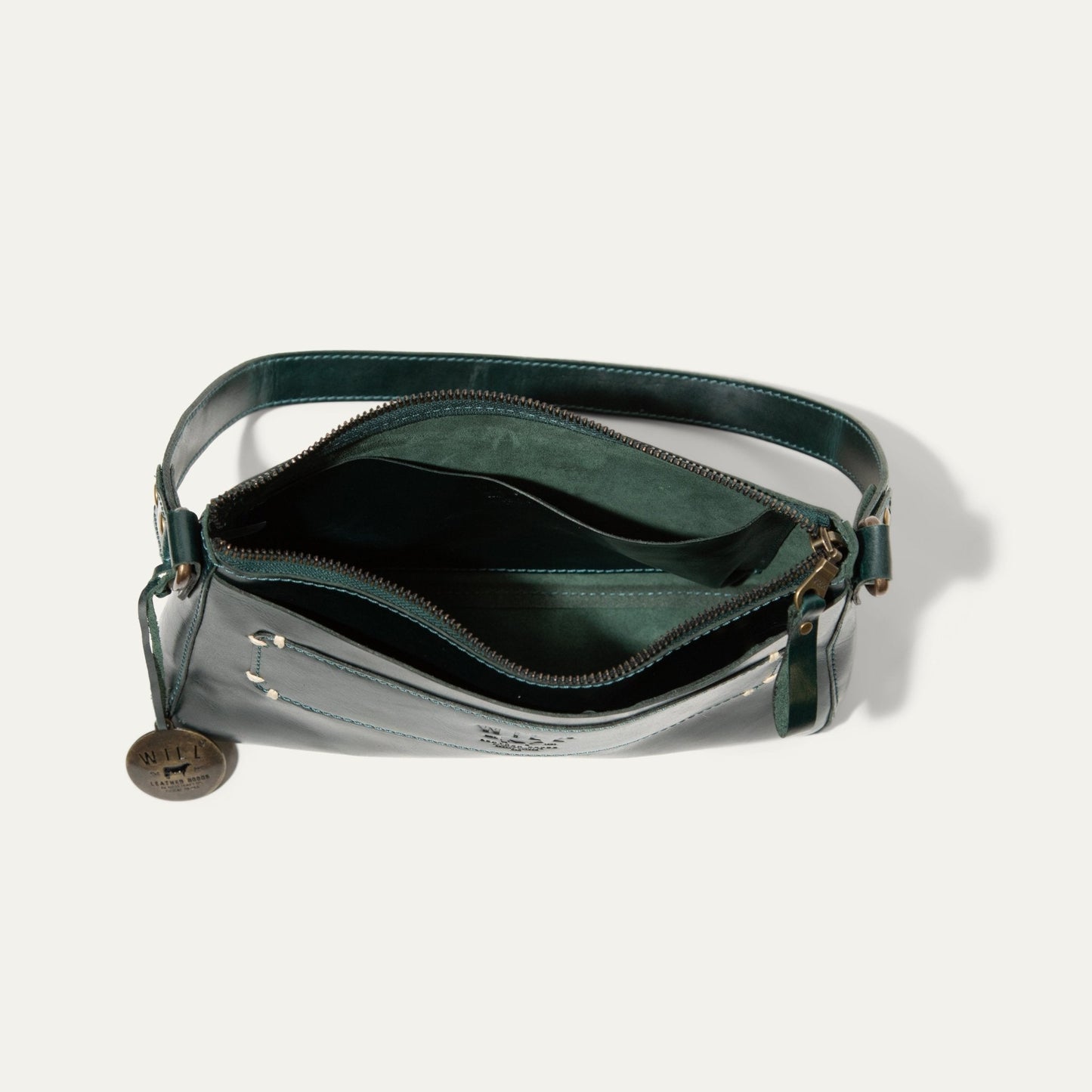 Will Leather Goods Simple Mini Top Zip Shoulder