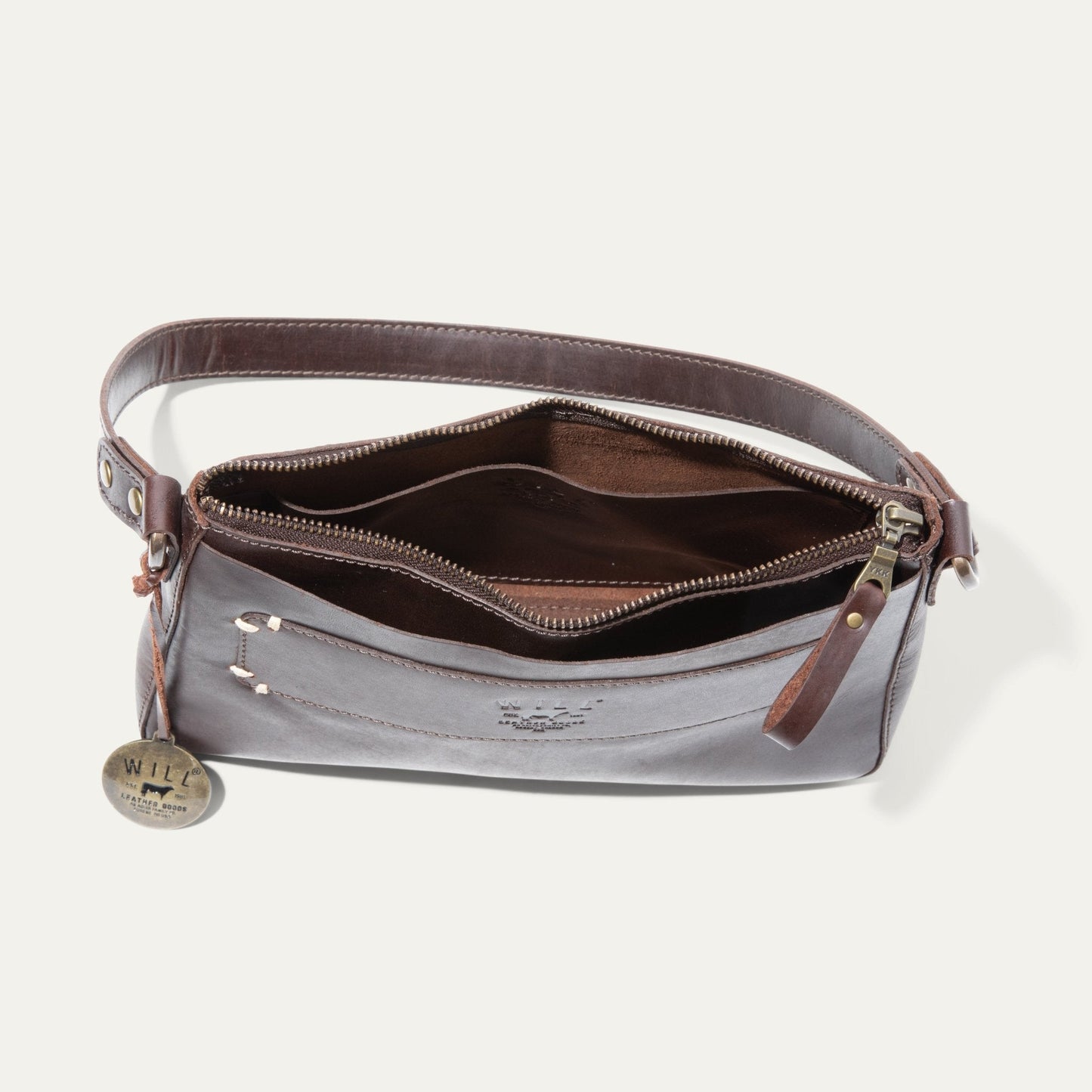 Will Leather Goods Simple Mini Top Zip Shoulder