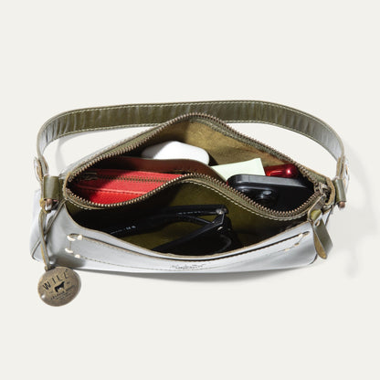 Will Leather Goods Simple Mini Top Zip Shoulder