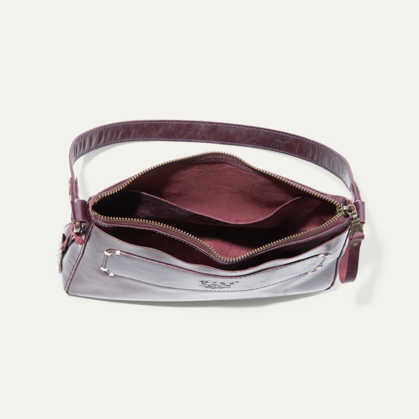 Will Leather Goods Simple Mini Top Zip Shoulder