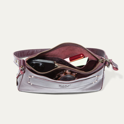 Will Leather Goods Simple Mini Top Zip Shoulder