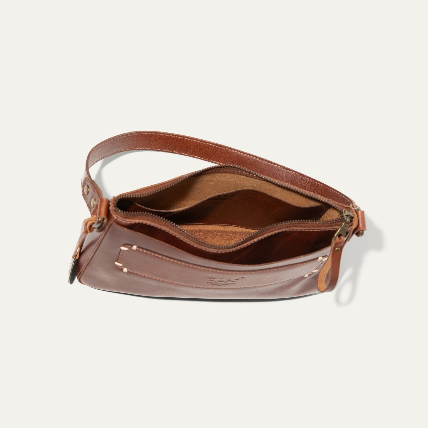 Will Leather Goods Simple Mini Top Zip Shoulder