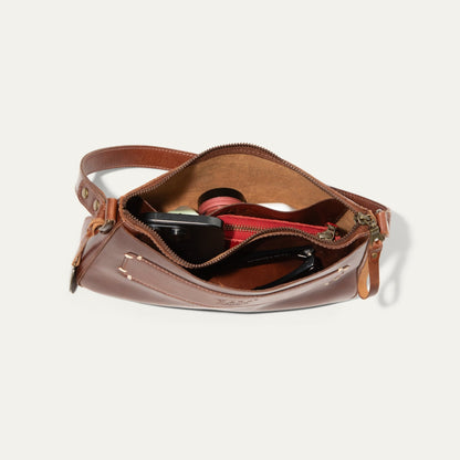 Will Leather Goods Simple Mini Top Zip Shoulder