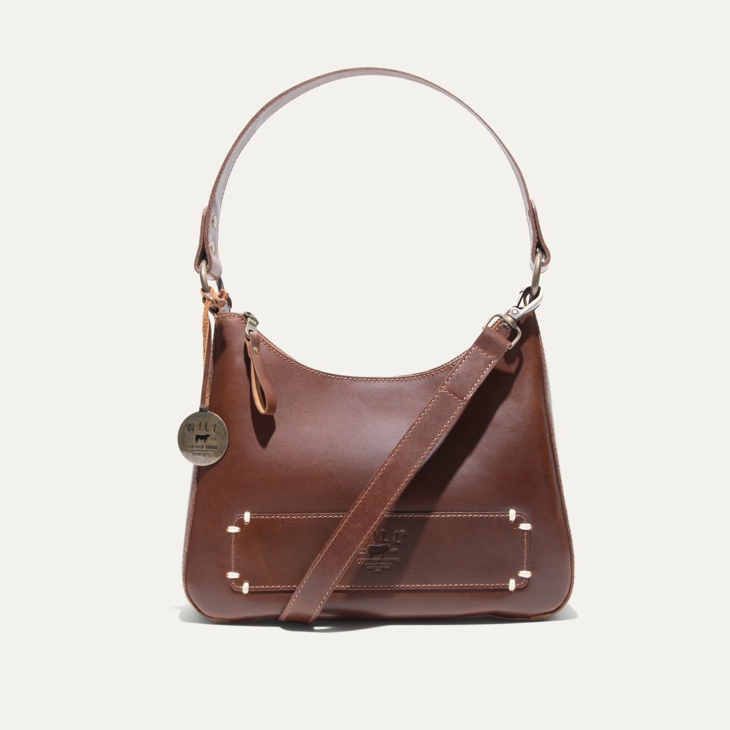 Will Leather Goods Simple Mini Hobo Shoulder