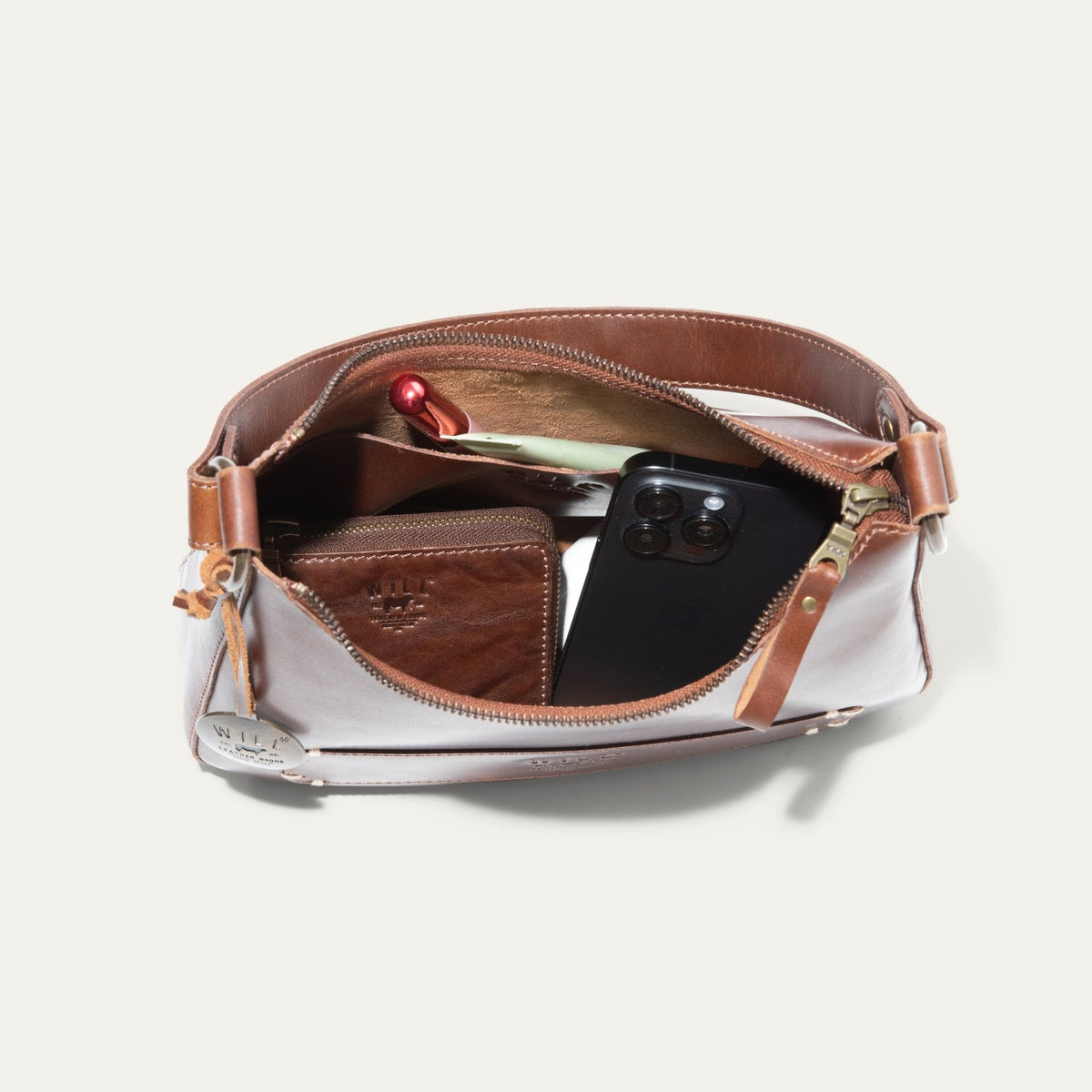 Will Leather Goods Simple Mini Hobo Shoulder