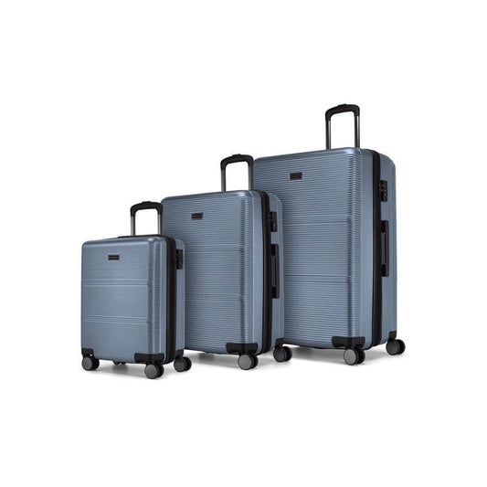 Bugatti Brussels 3-Piece Spinner Luggage Set | Durable Hard-Shell Suitcases