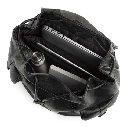 Bugatti Henry Vegan Leather Backpack with Flap - Stiles Supply Co.