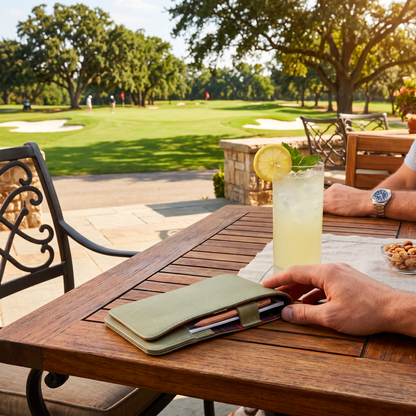 Will Leather Goods Leather Golf Yardage Book