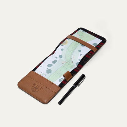 Will Leather Goods Leather Golf Yardage Book
