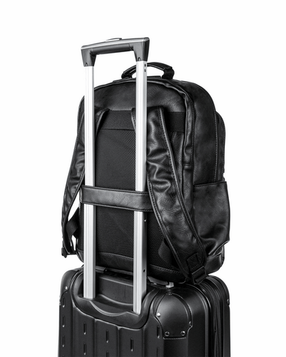 Bugatti Valentino Vegan Leather Backpack with RFID Protection - Stiles Supply Co.