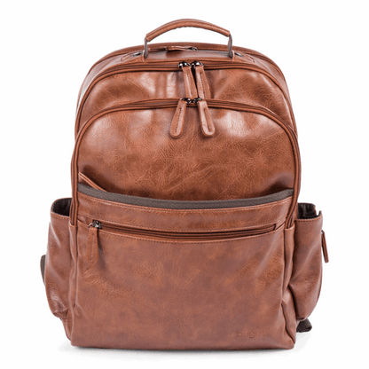 Bugatti Valentino Vegan Leather Backpack with RFID Protection - Stiles Supply Co.