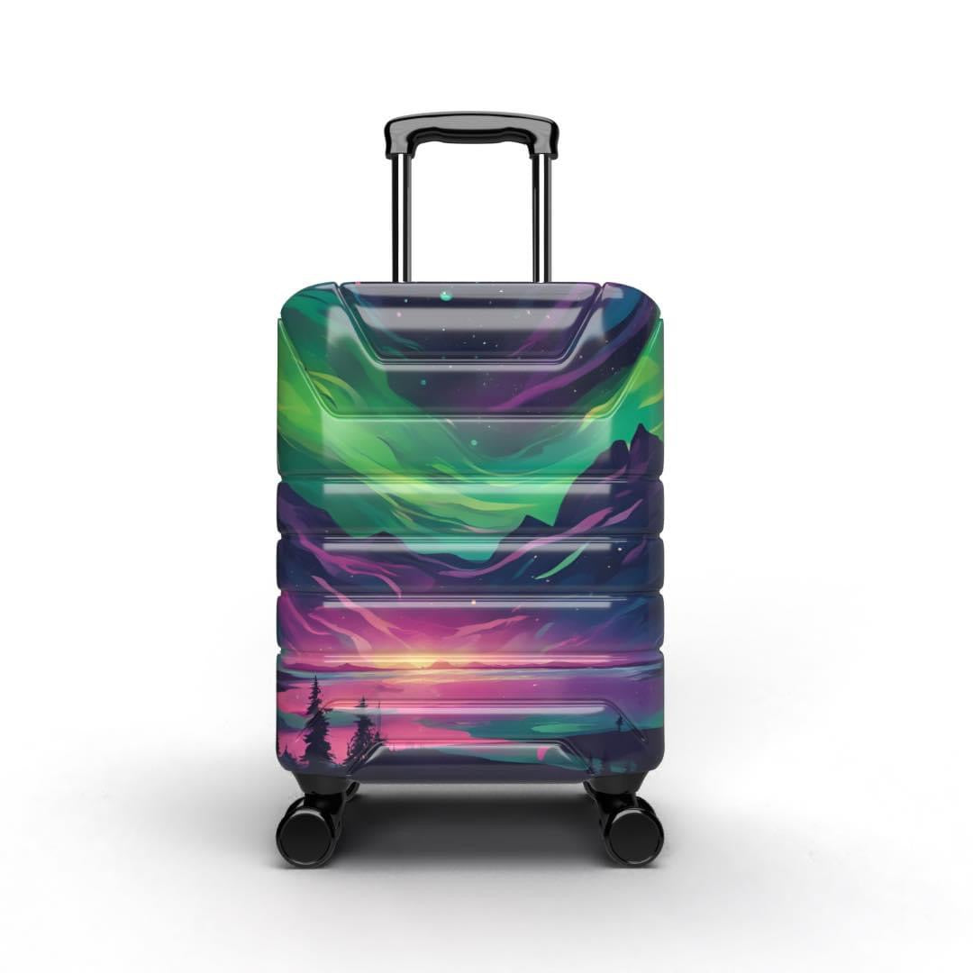 Stiles Supply Co. X Bugatti Northern Lights Carry On Luggage