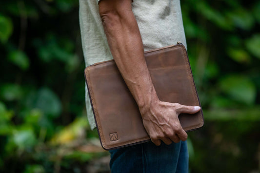 Romfre Kahala Leather Portfolio - Stiles Supply Co.
