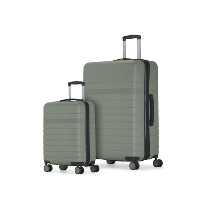 Bugatti Lisbon 2-Piece Hardcase Spinner Luggage - Stiles Supply Co.