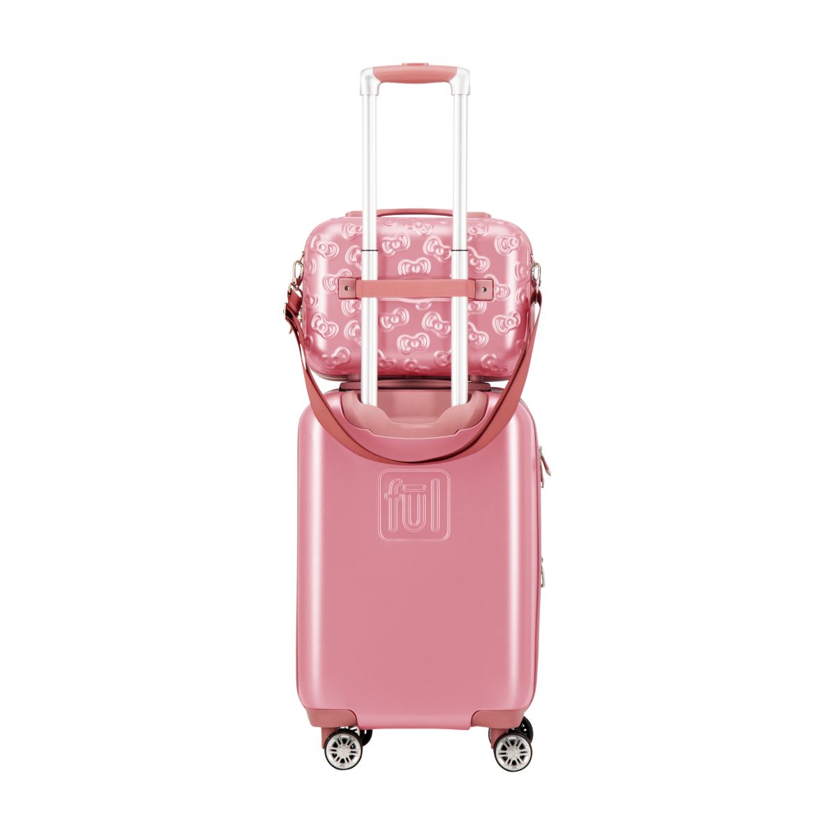 Hello Kitty Pink Molded Carry-on Train Case - Stiles Supply Co.