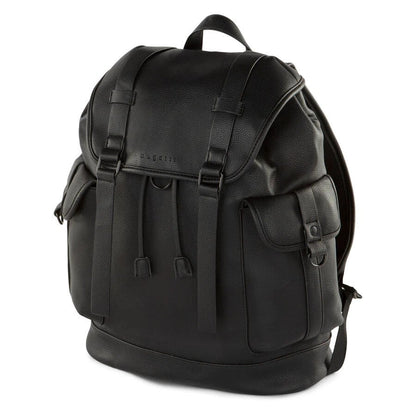 Bugatti Henry Vegan Leather Backpack with Flap - Stiles Supply Co.