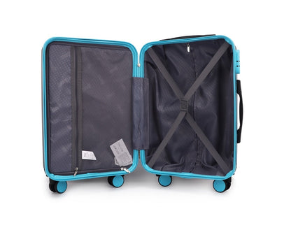 Mirage Mona ABS Hard shell Lightweight 3 Piece Luggage Set - Stiles Supply Co.
