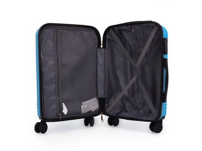Mirage Alisa ABS Hard shell Lightweight 3 Piece Luggage Set - Stiles Supply Co.